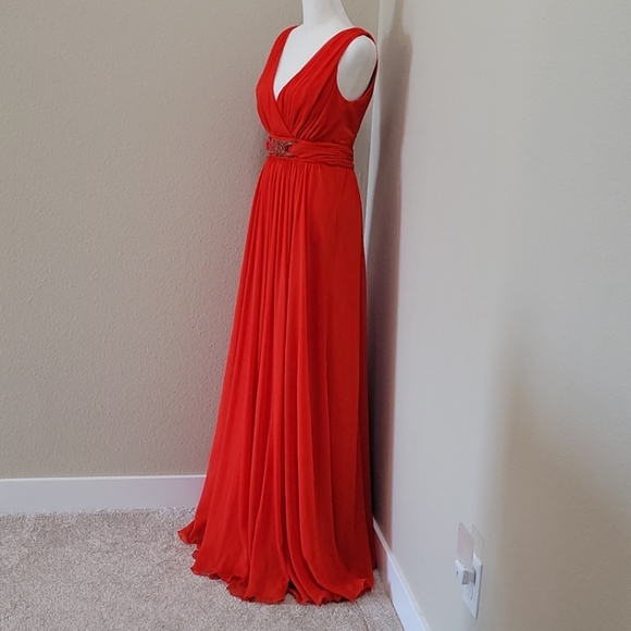 Badgley Mischka - formal evening maxi gown - Picture 7 of 11